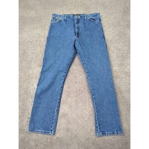 Wrangler Jeans Mens 42x34 Denim 100% Cotton George Strait Classic Casual